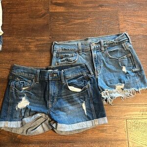 Old Navy, Size 0, Boyfriend mid rise jean shorts